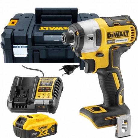 DEWALT DCF887 VISSEUSE A CHOC (1 x 5Ah) brushless 18v